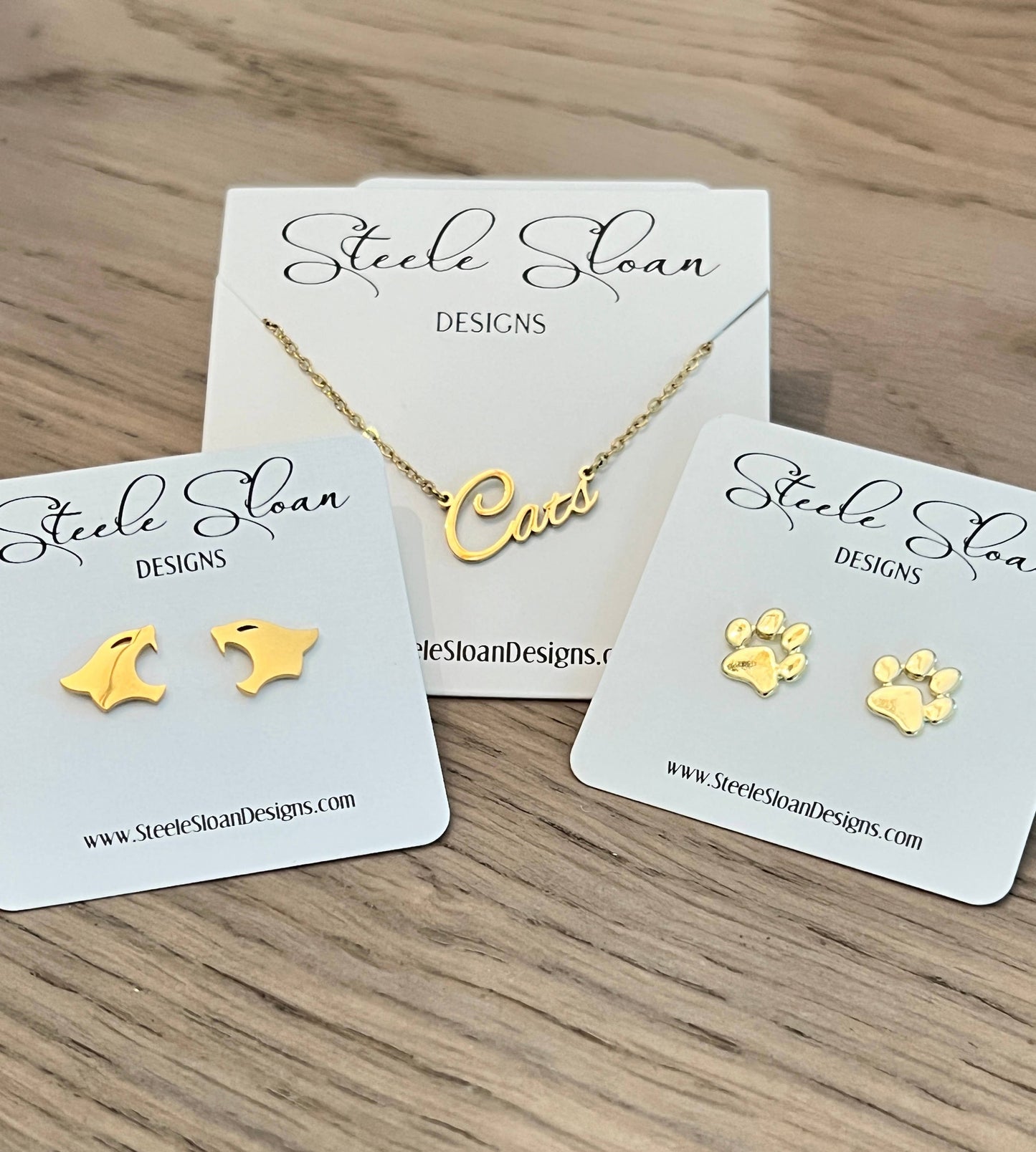 Cats Name Necklace