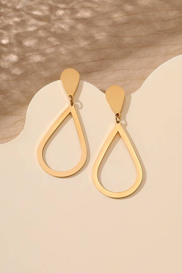 18KSTAINLESS STEEL WATERPROOF TARNISH FREE DROP