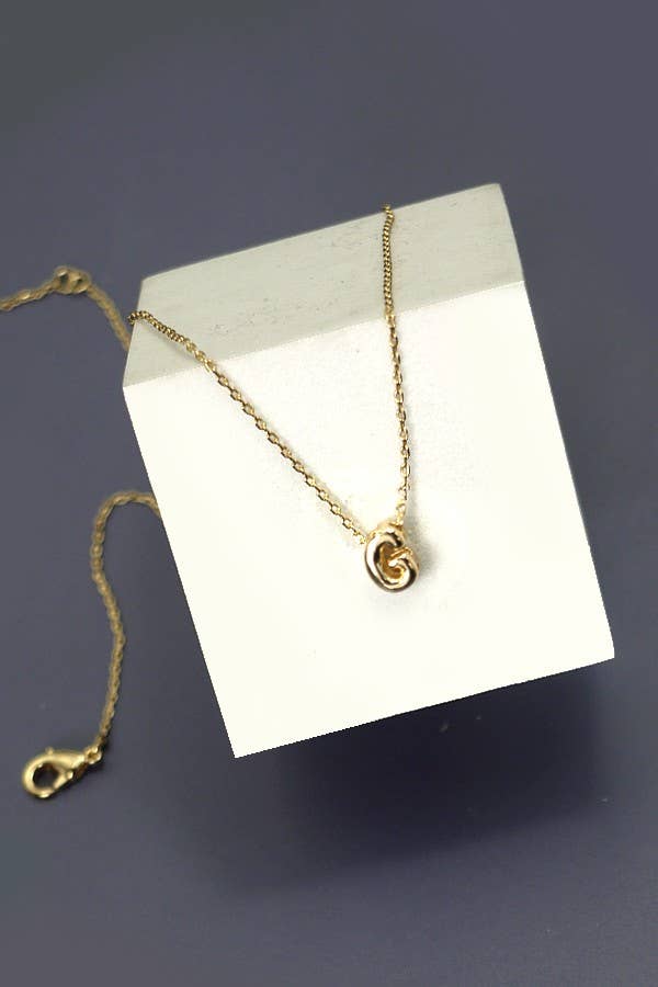 MINI PERSONALIZED INITIAL 3D BUBBLE LETTER NECKLACE | 80N324