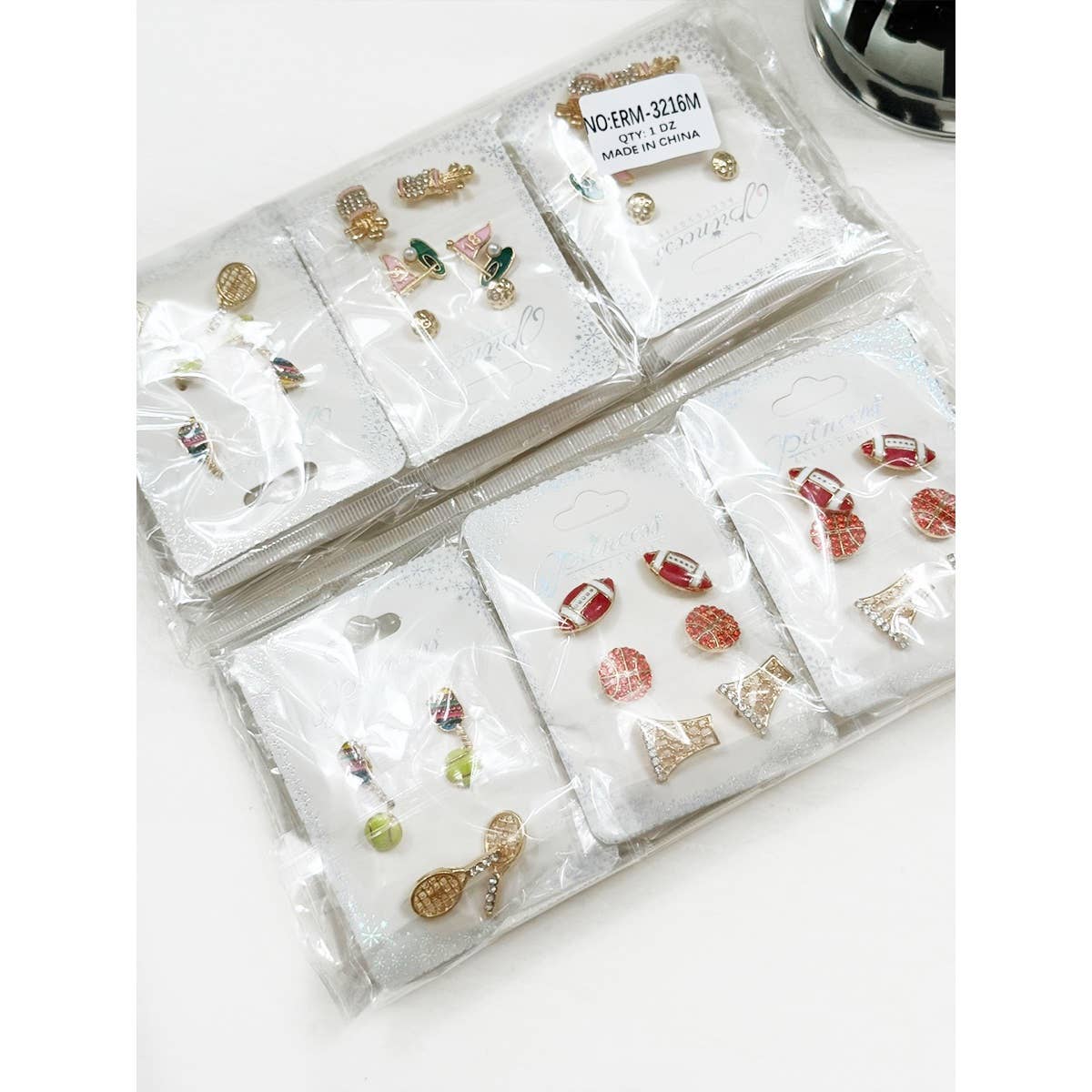 Cute Sports Theme Earrings