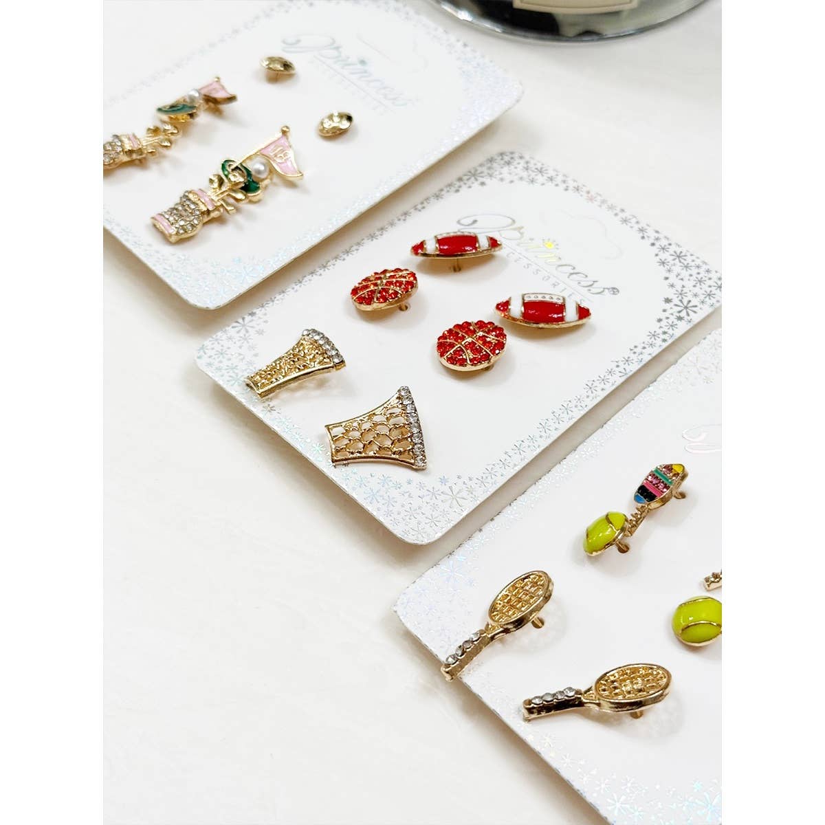 Cute Sports Theme Earrings