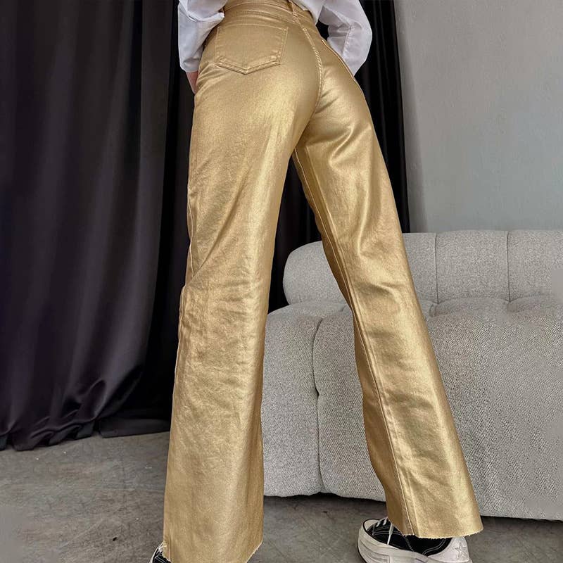 New Years Metallic Pants