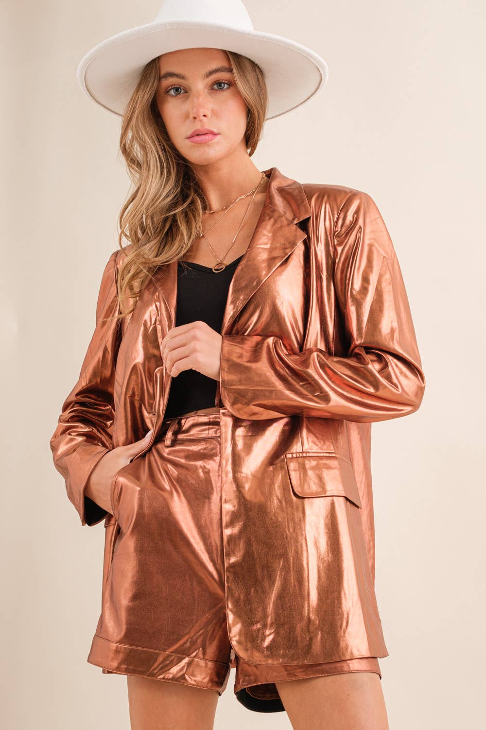 Sleek Metallic Set