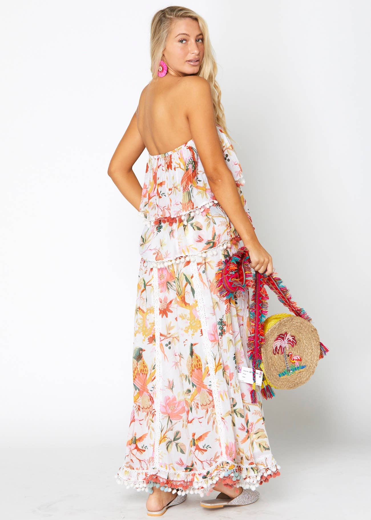 White Boho Bird Set