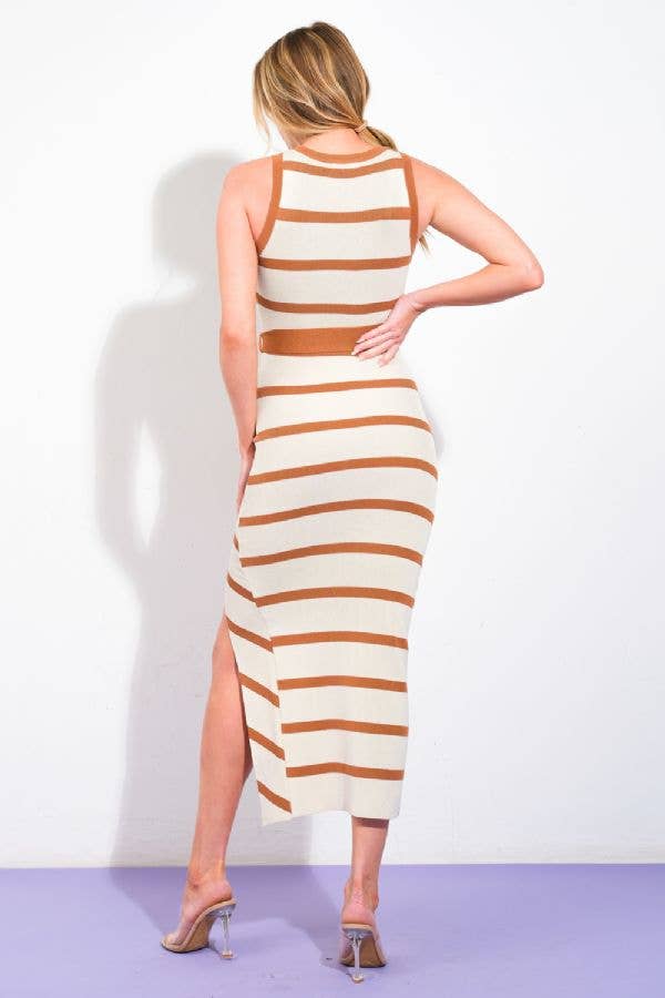 sweater knit midi dress