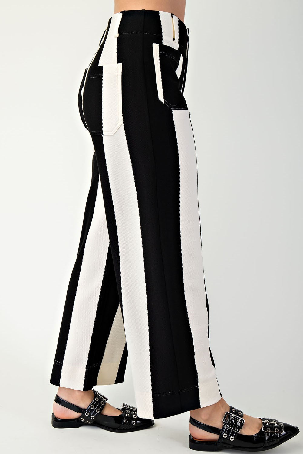 Colette Cropped Wide-Leg Pants