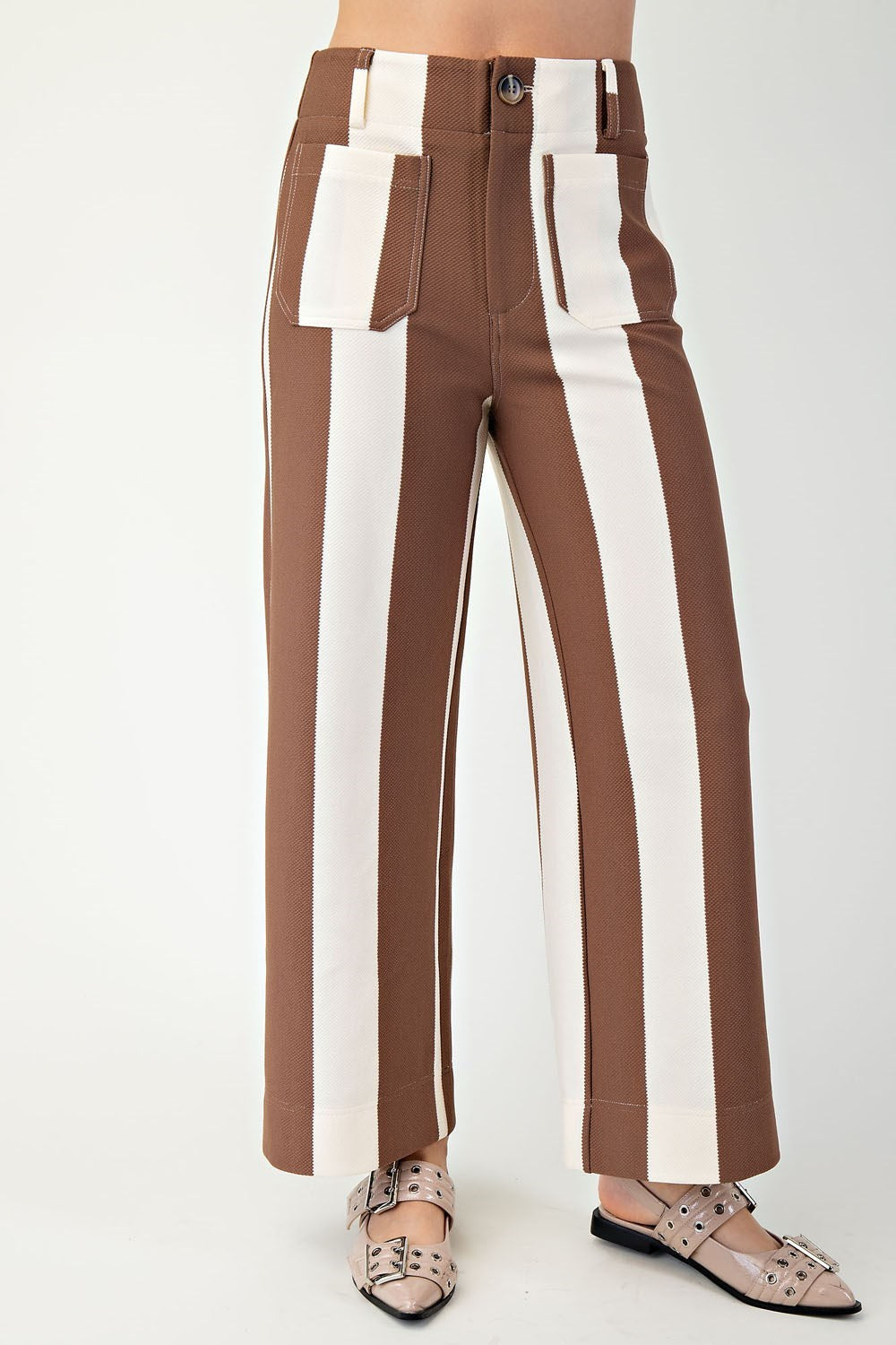 Colette Cropped Wide-Leg Pants