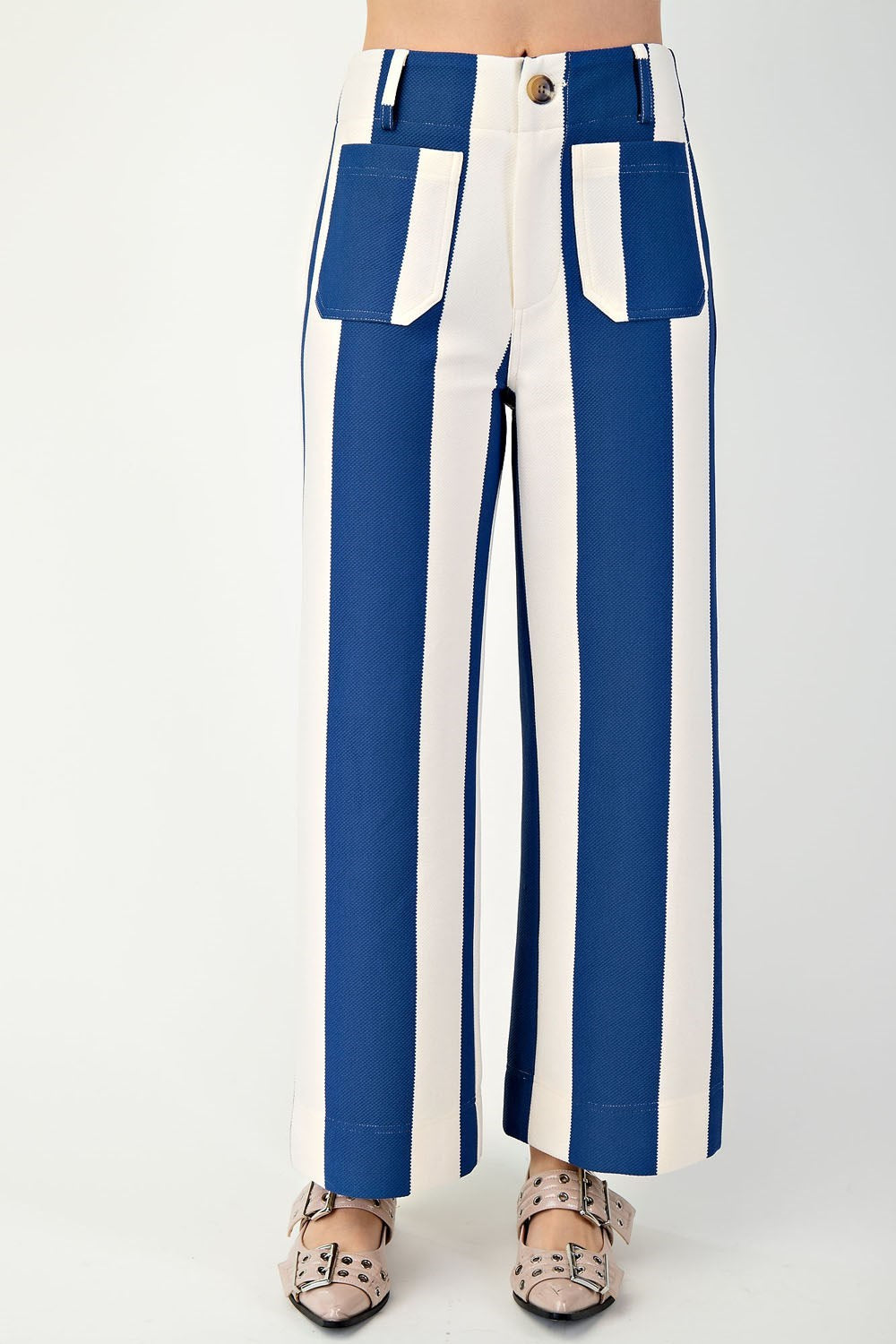 Colette Cropped Wide-Leg Pants