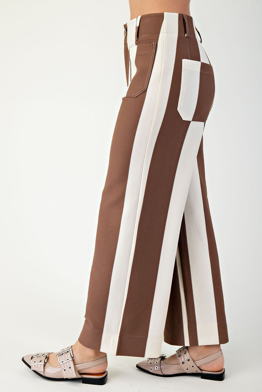 Colette Cropped Wide-Leg Pants