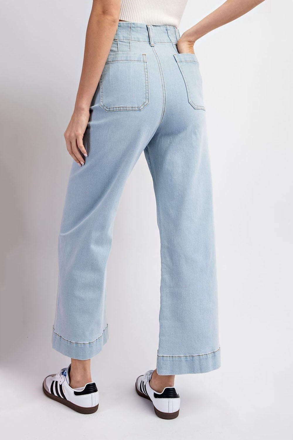 Mineral Washed Denim Pant