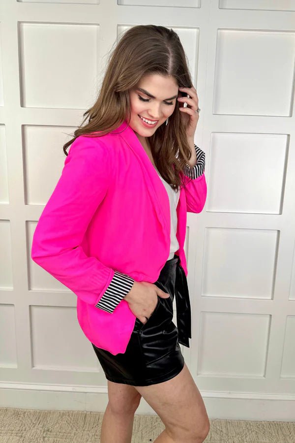 New York Faux Leather Shorts