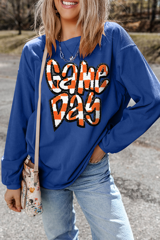 Checkered Game Day Sweatshirt