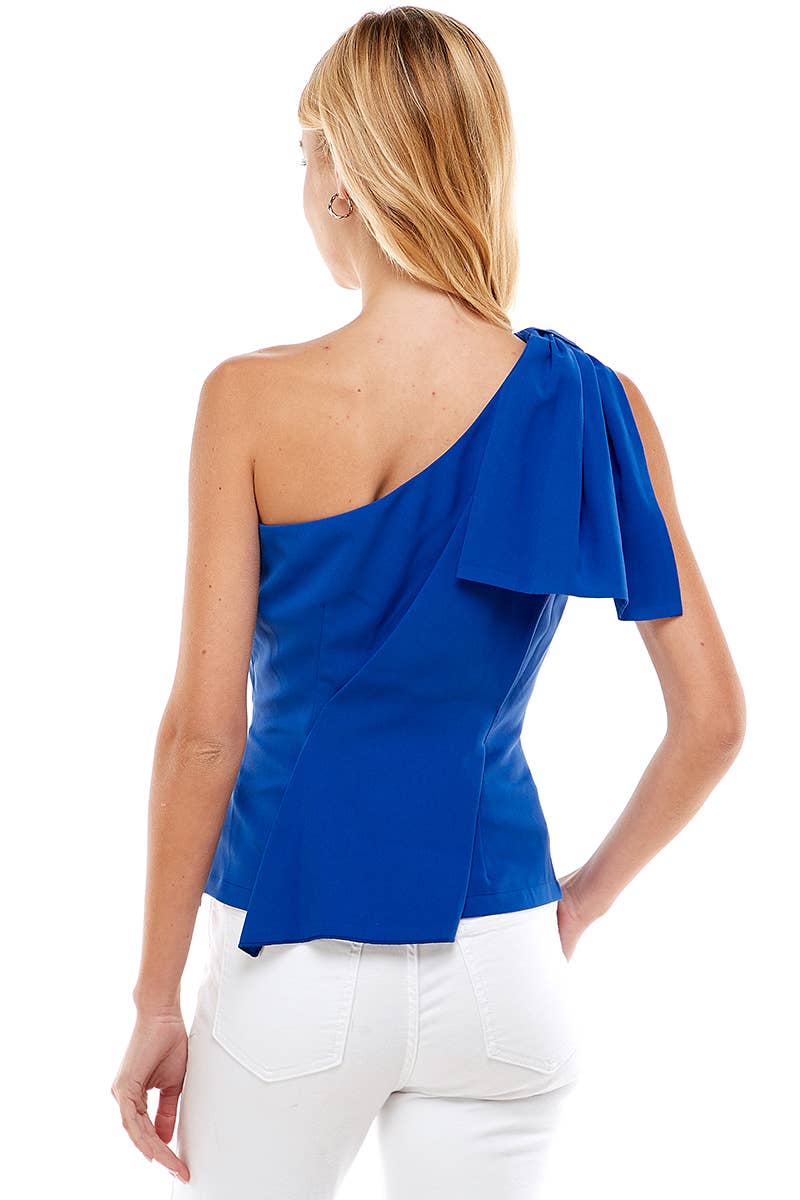 One Shoulder Asymmetrical Top
