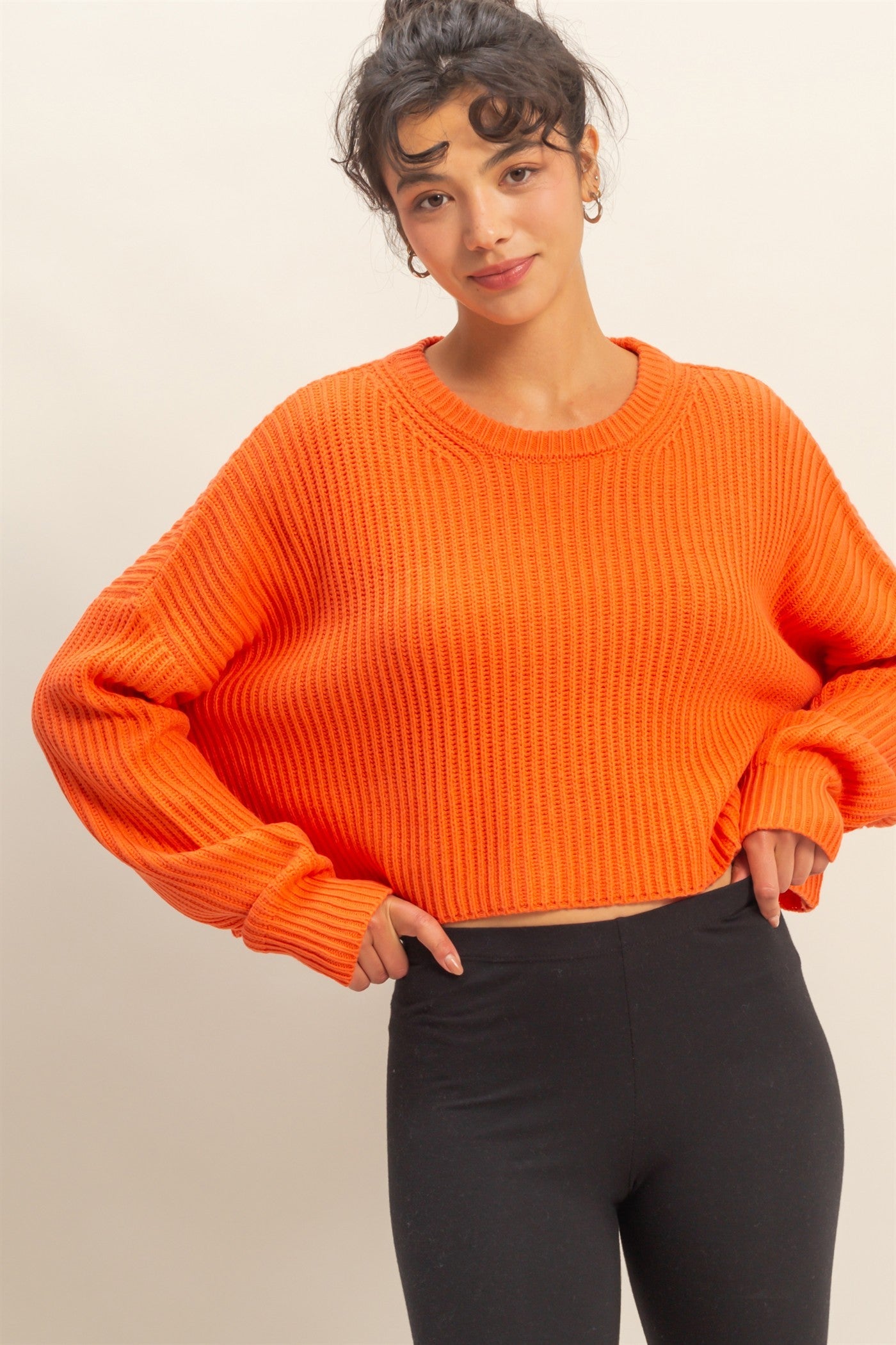 Orange Crop Sweater