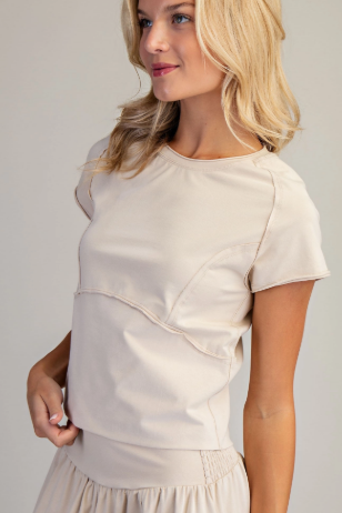 Mineral Washed Bone Top