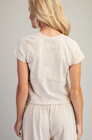 Mineral Washed Bone Top