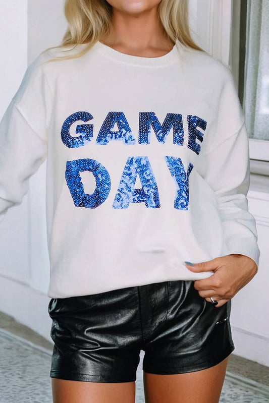 Sequined GAME DAY Sweater