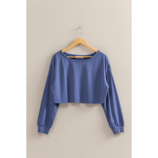 Dusty Indigo Top