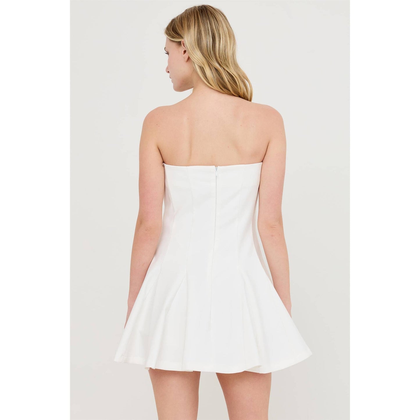 White Tube Dress