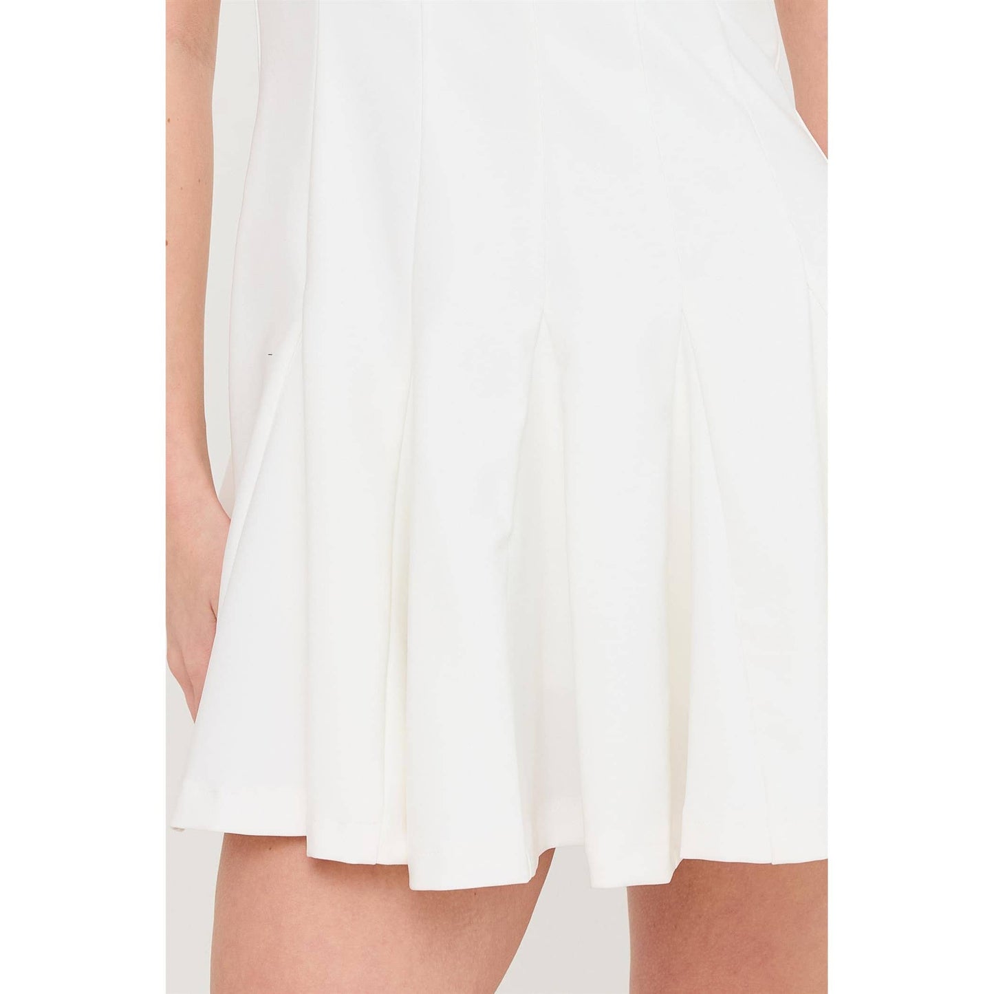 White Tube Dress