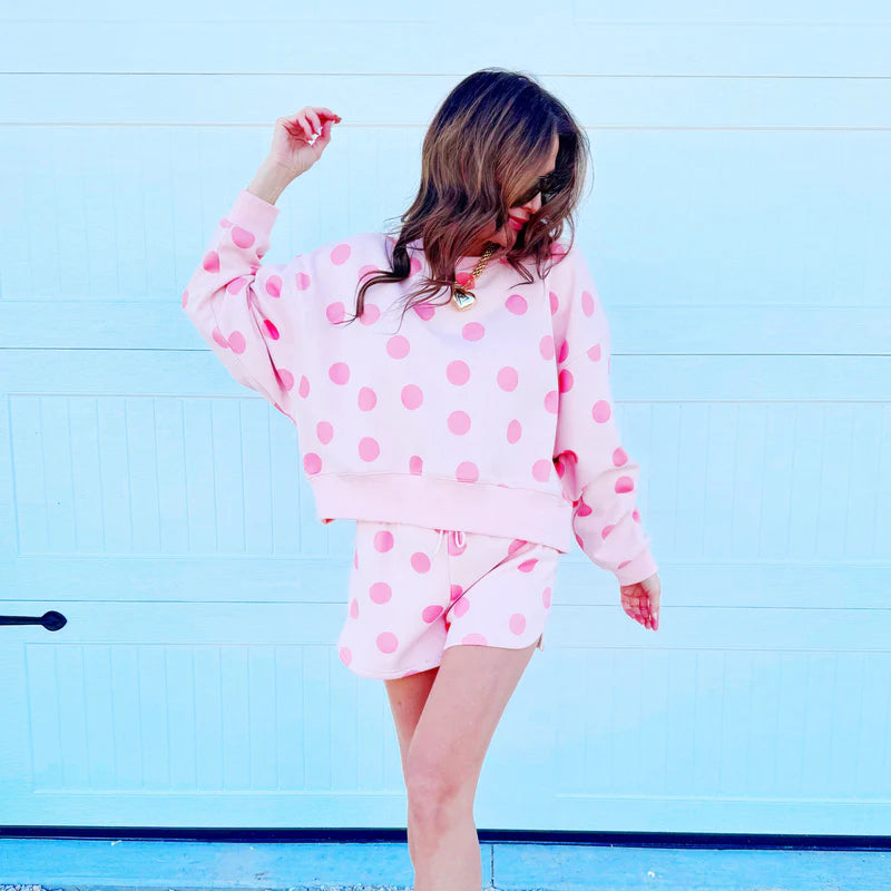 polka dot blush set
